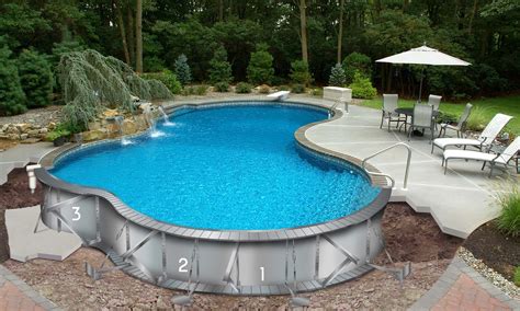 sheet metal for pool wall|metal wall pool panels.